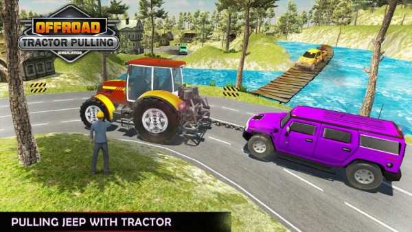 Offroad Tractor Pulling Simulator - Mudding Games 8 تصوير الشاشة