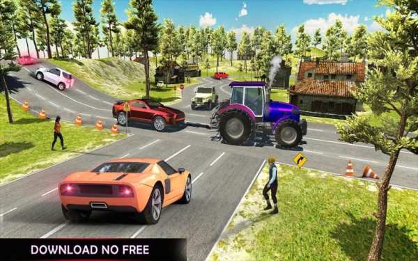 Offroad Tractor Pulling Simulator - Mudding Games 4 تصوير الشاشة
