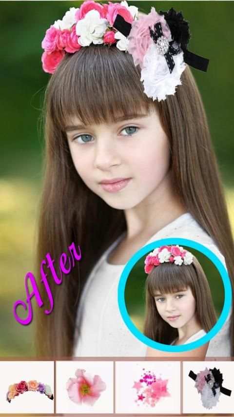 Girls Hairstyle Photo Editor Pro: Hair Stylish App screenshot 3