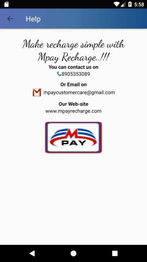 Mpay app скриншот 1
