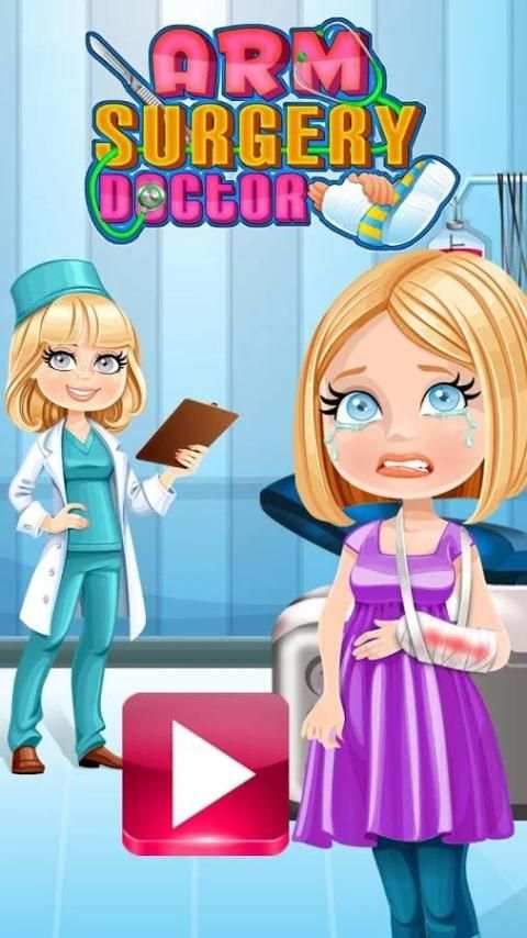 Arm Surgery Doctor Operation 2 - Hospital Dash скриншот 5