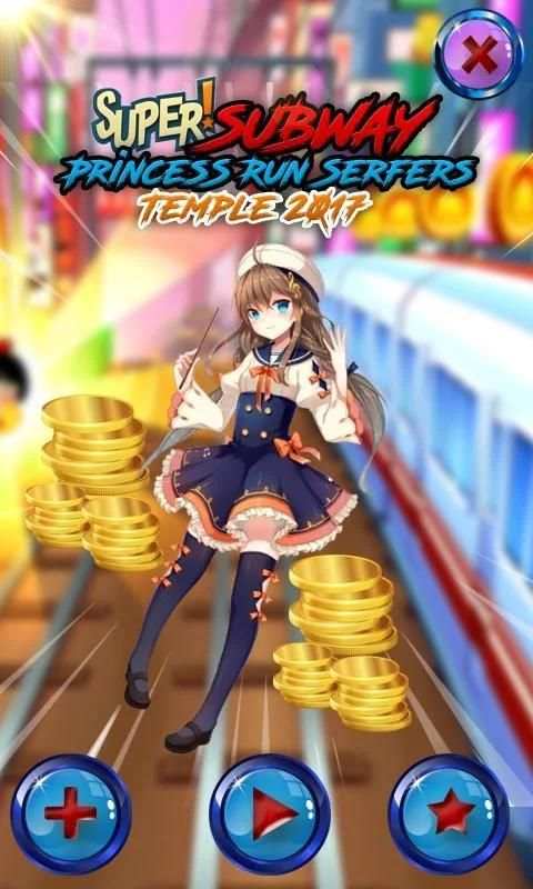 Super Subway Princess Run! Endless Temple Rush 17 3 تصوير الشاشة