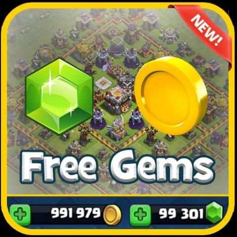 Unlimited Gems for COC Prank screenshot 1
