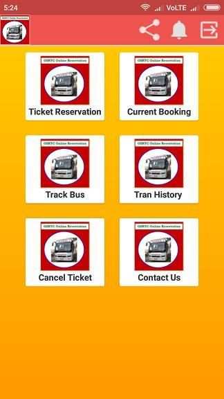 Search GSRTC Online Reservation screenshot 3