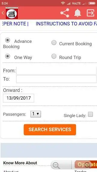 Search GSRTC Online Reservation 2 تصوير الشاشة