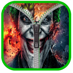 Joker Lock Screen Zipper иконка