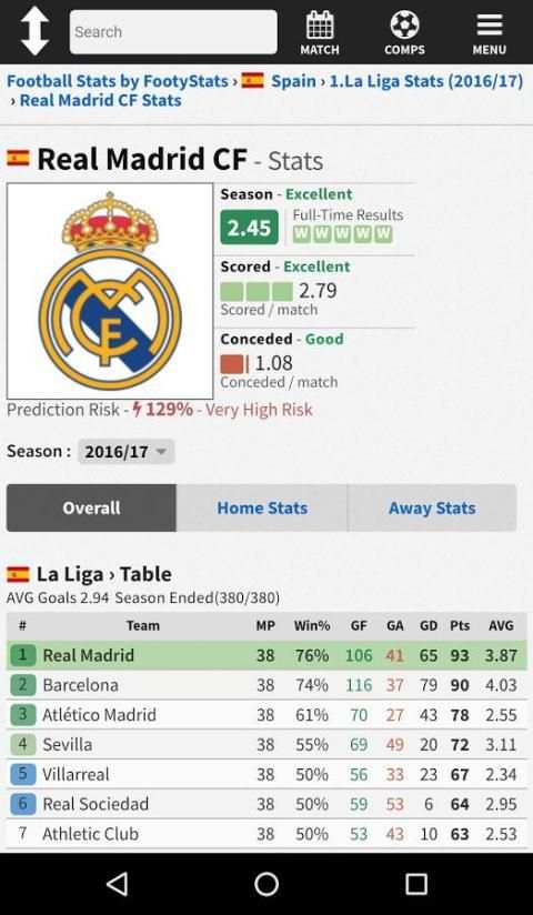 FootyStats - Football Stats for Betting screenshot 5