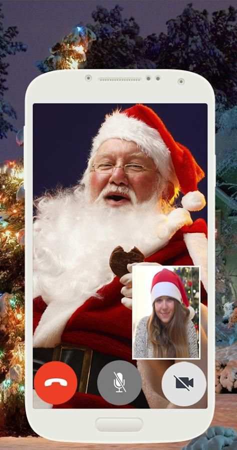 Video Call Santa Claus * A Live Call * screenshot 1
