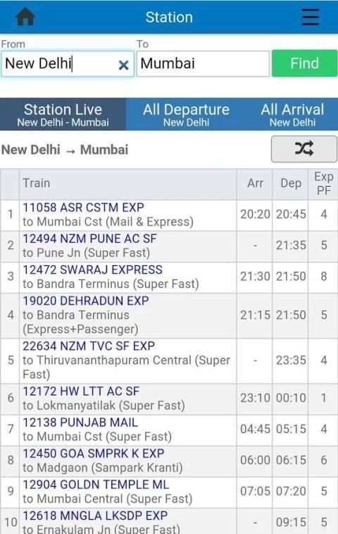 Indian Rail info, PNR Status & Ticket Booking screenshot 6