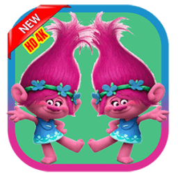 Cute Trolls Wallpaper hd иконка