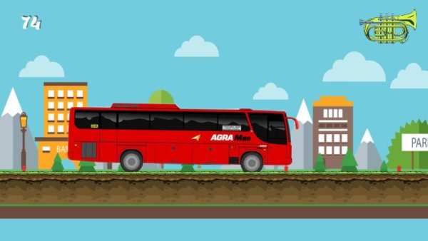 Agra Mas bus simulator screenshot 2
