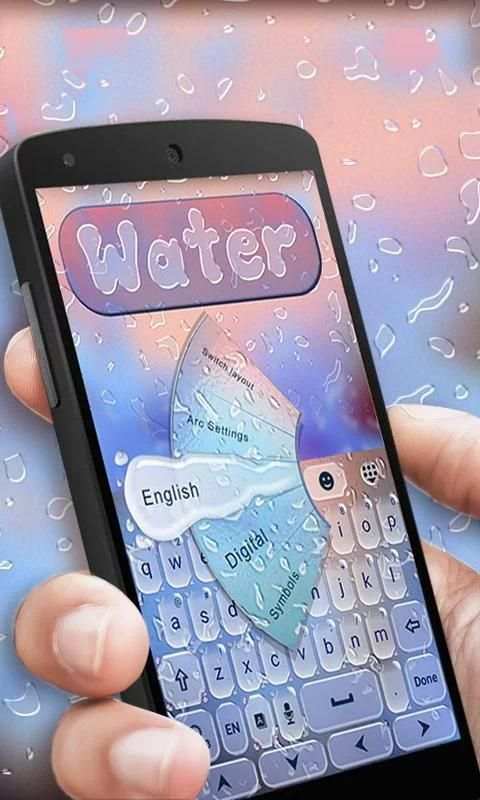 Water GO Keyboard Theme screenshot 4