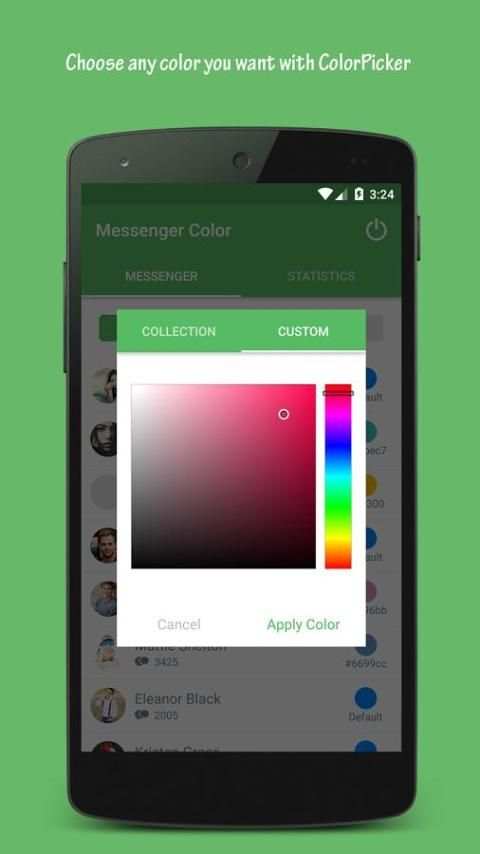 Color for Messenger & Unseen Messages screenshot 1