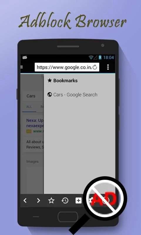 No Ad Internet Browser screenshot 1