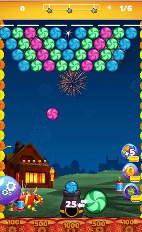 Bubble Bash Free Game: Shooter 5 تصوير الشاشة