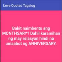 Love Quotes Tagalog on 9Apps