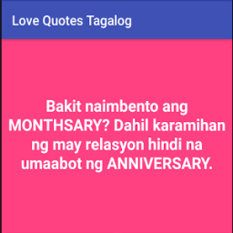 Love Quotes Tagalog icon