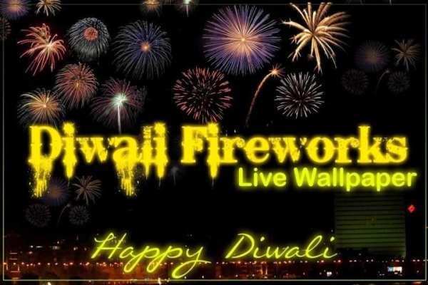 Diwali Fireworks Live Wallpaper 2017 screenshot 2