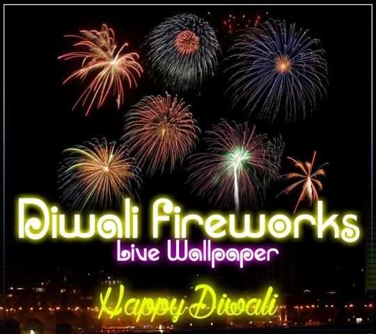 Diwali Fireworks Live Wallpaper 2017 screenshot 1