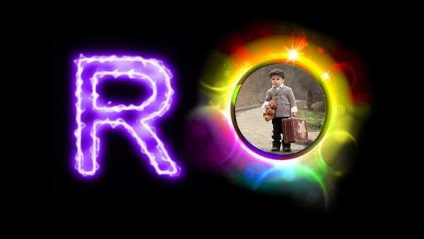 Lighting Text Photo Editor-Frame screenshot 1