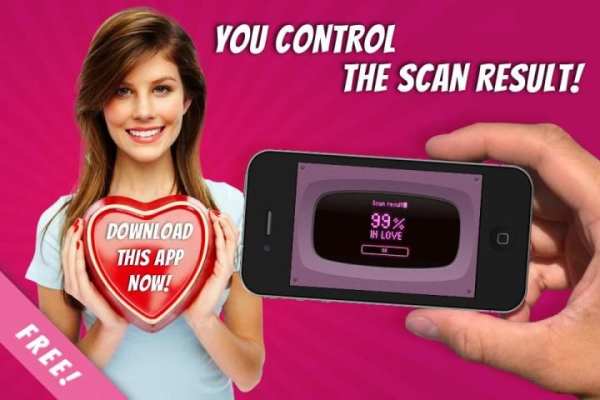 Free Love Finger Scanner Prank screenshot 3