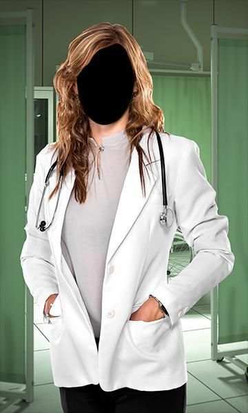 Women Doctor Suit Photo Frame, Lwp & Color Suits screenshot 1