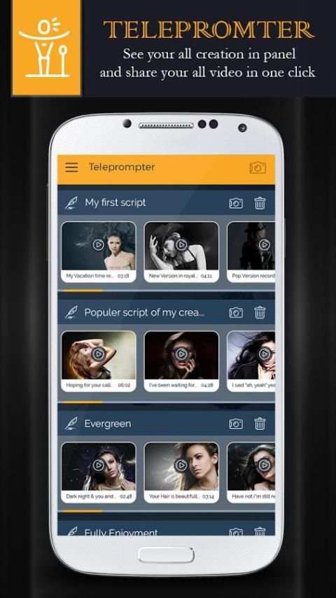 Smart Teleprompter Video Creator 2 تصوير الشاشة