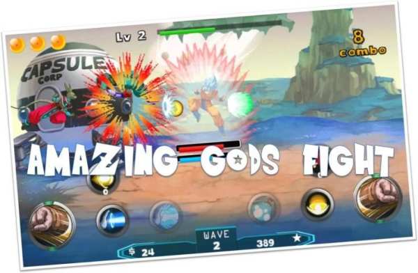 Dragon Battle Super Saiyan God скриншот 5