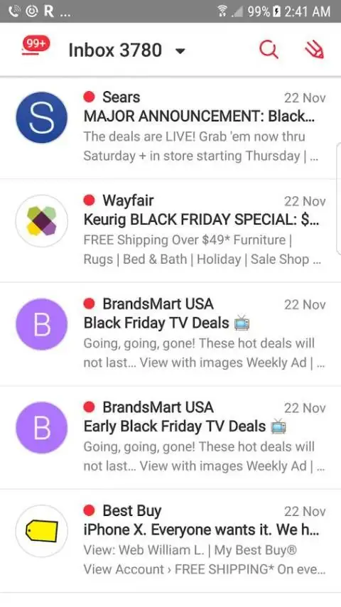 Email App - Fast Mail for Android screenshot 8