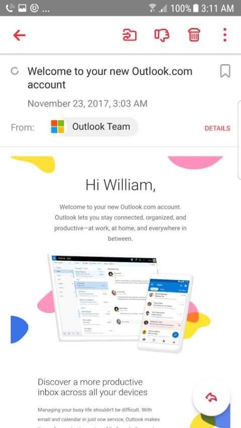 Email App - Fast Mail for Android скриншот 7