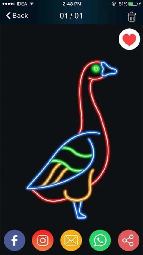 How to Draw Glow Bird स्क्रीनशॉट 14
