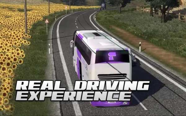 Tourist Bus Parking Transport Coach Driving Sim 3D screenshot 1