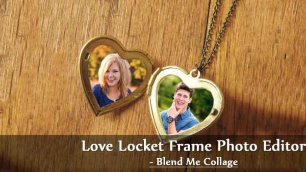 Love Locket Frame Photo Editor - Blend Me Collage скриншот 3