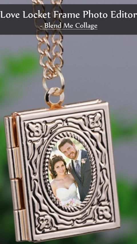Love Locket Frame Photo Editor - Blend Me Collage скриншот 1