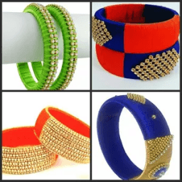 ikon Latest Silk Thread Bangles Designs