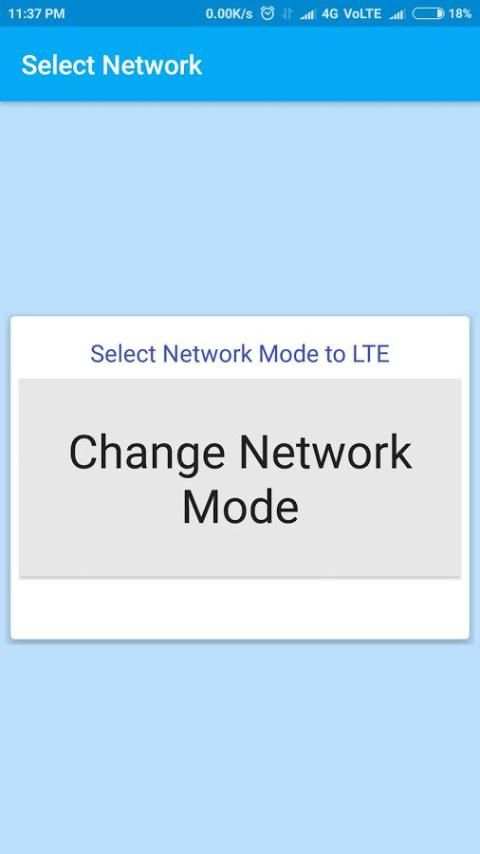 4G LTE Switch Mode screenshot 1