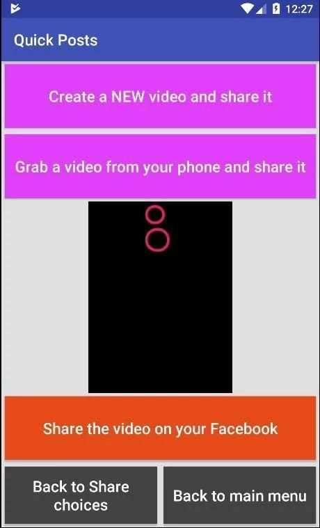 Quick Posts for Facebook скриншот 4