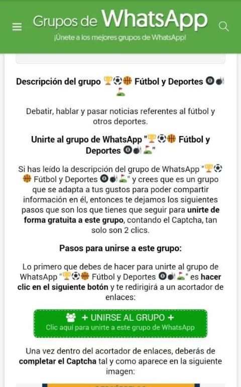 Grupos de Wasap screenshot 1