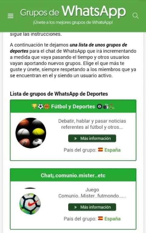 Grupos de Wasap screenshot 2