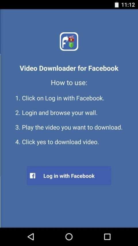 Video HD Downloader for Facebook Lite 2 تصوير الشاشة