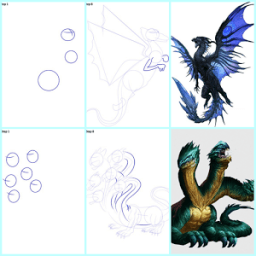 How to Draw Monsters Step by Step icon