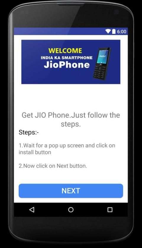 New My Jio Phone 2 تصوير الشاشة