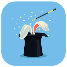 Magic Trick App Hat Rubbit أيقونة