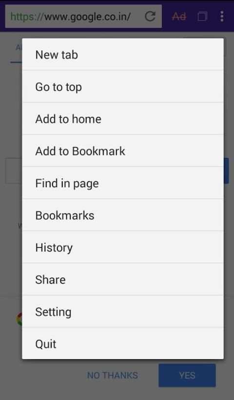 Web Browser: Fast AdBlocker screenshot 4