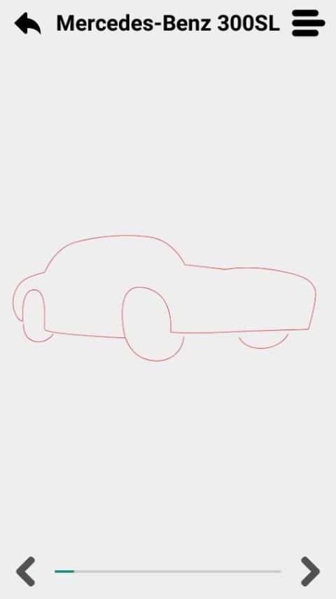 How to draw a retro car скриншот 3