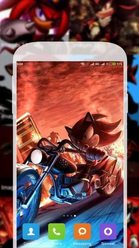 Hedgehog FanART Sonic Wallpaper screenshot 1