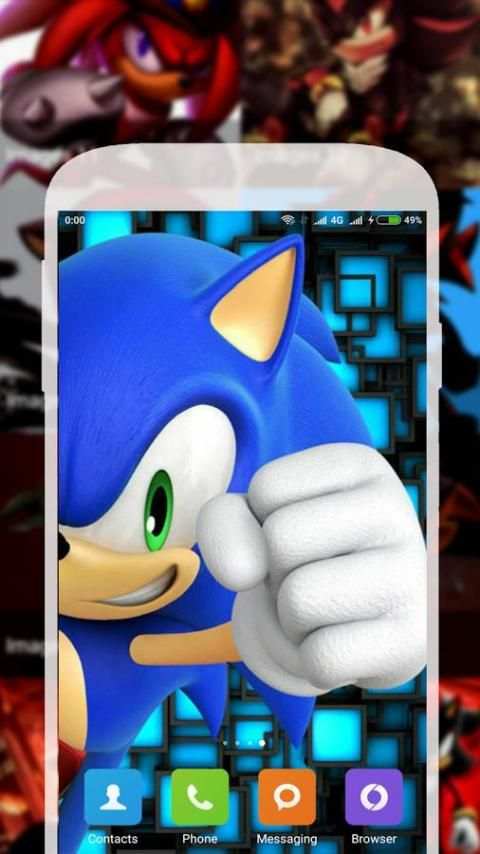 Hedgehog FanART Sonic Wallpaper screenshot 4