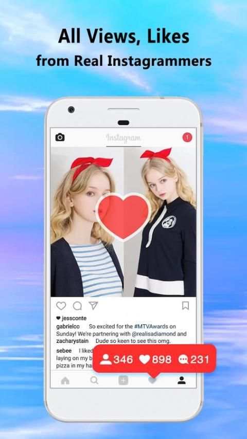 Real Followers Pro for Instagram get follower fast screenshot 1