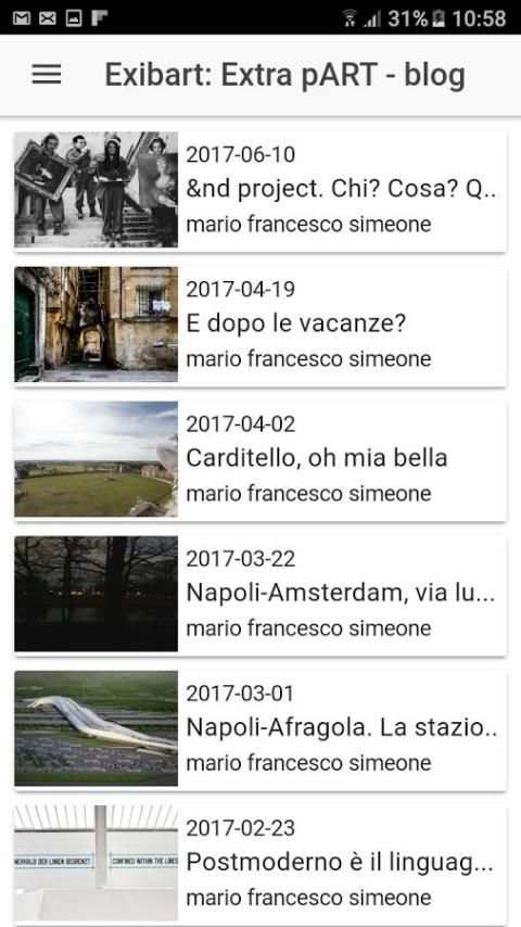 Exibart - The Official App screenshot 1