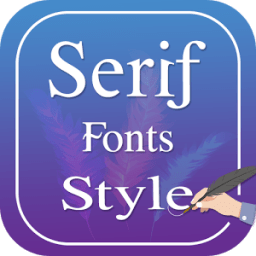 Serif Fonts Style आइकन